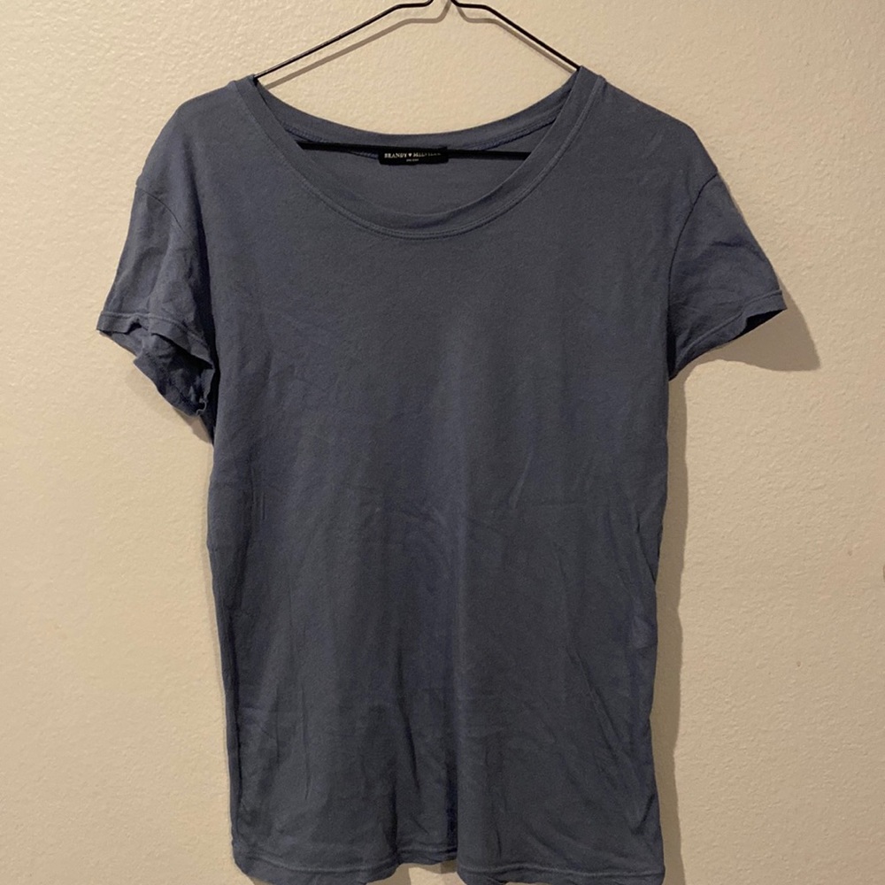 Brandy Melville Blue-Gray Tee